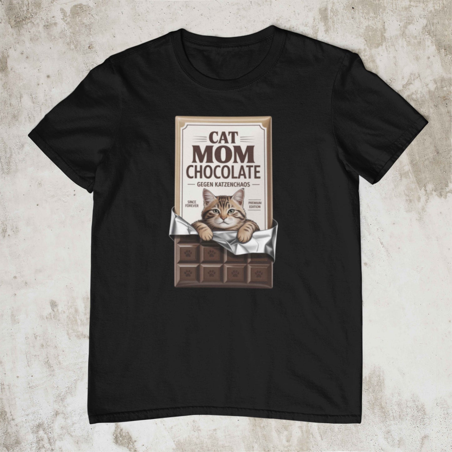 Cat Mom Chocolate – Katzen Shirt Unisex