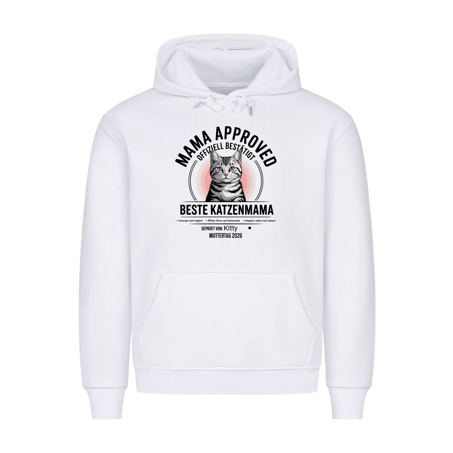 Mama Approved – Personalisierbarer Hoodie