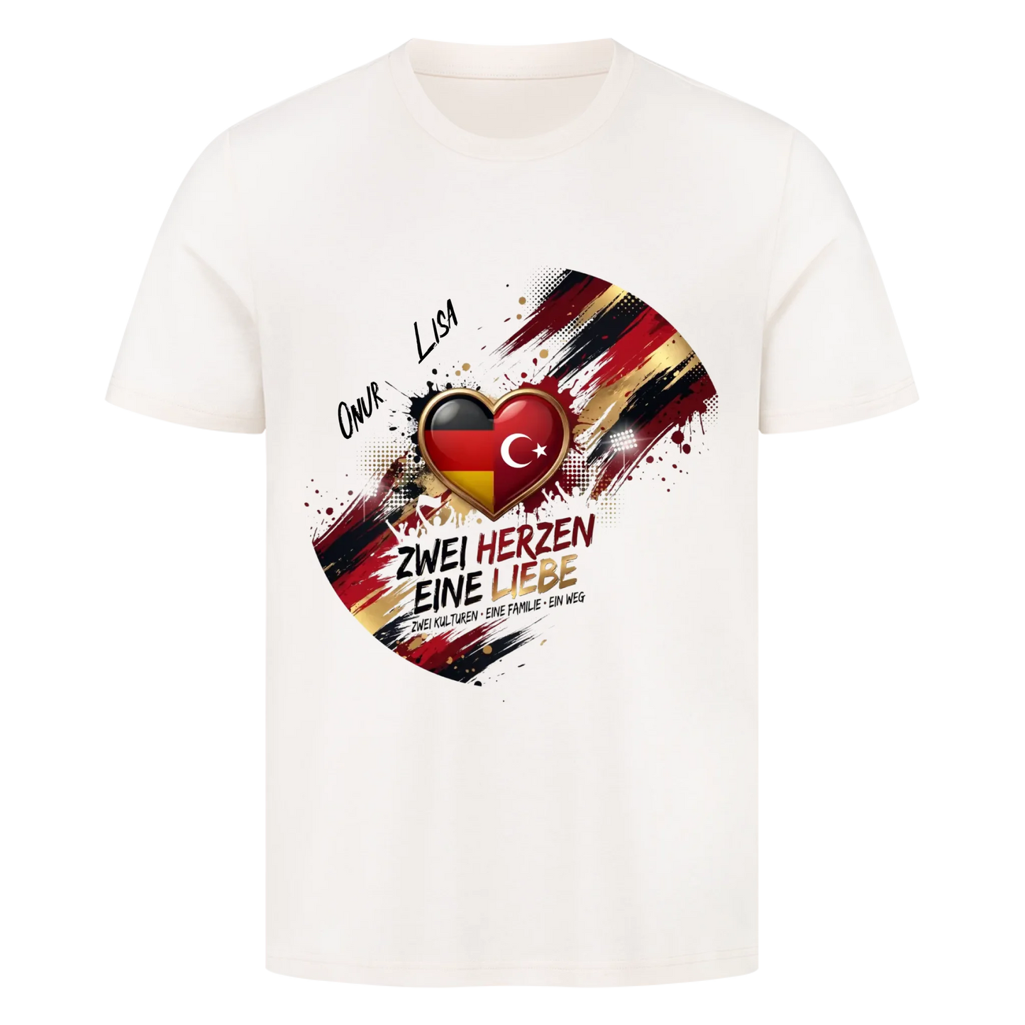 Personalisiertes Shirt "Deutschland/Türkei"