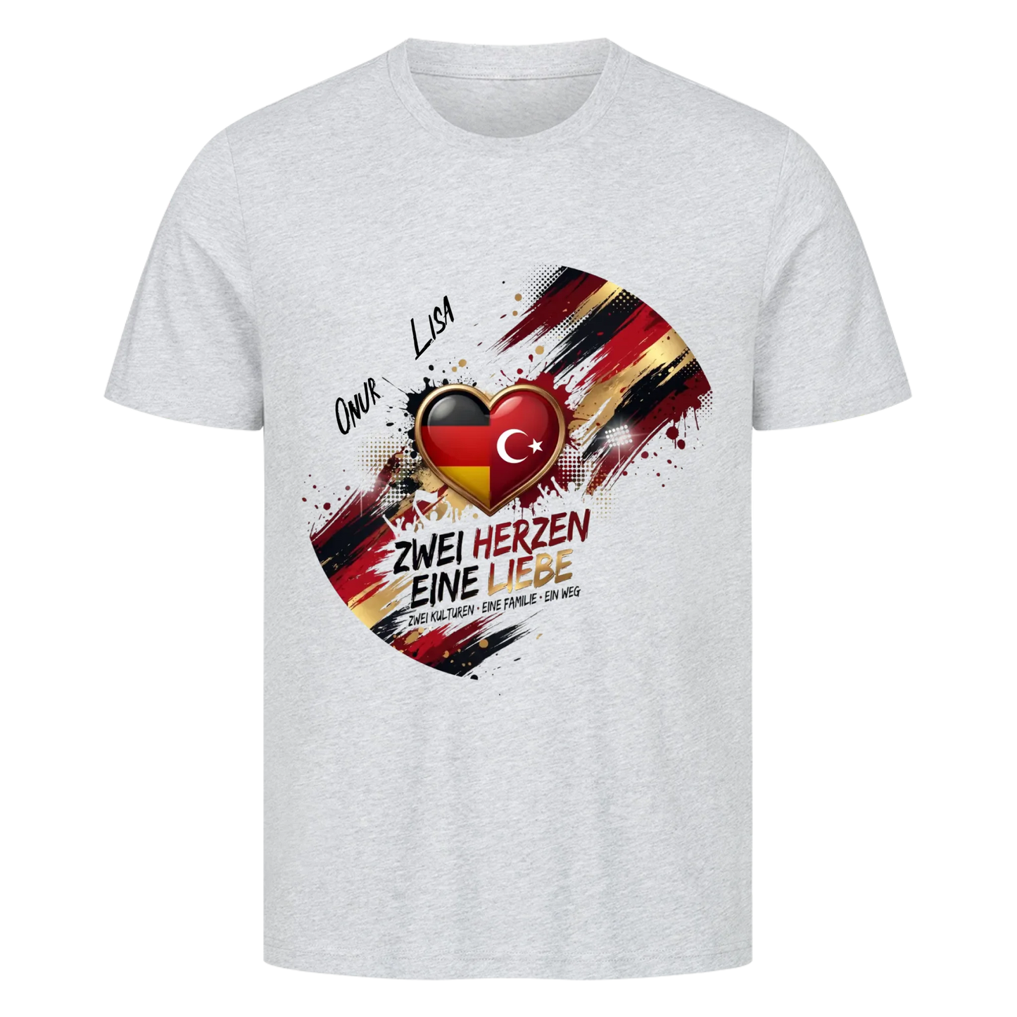 Personalisiertes Shirt "Deutschland/Türkei"