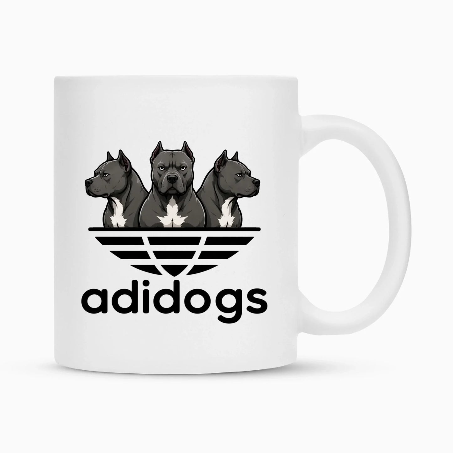 Personalisierte Tasse "adidogs"