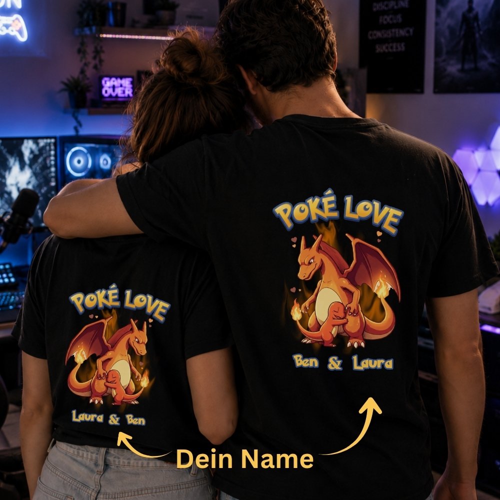 Personalisiertes Shirt "PokeLOVE"