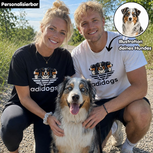 Personalisiertes Shirt "adidogs"