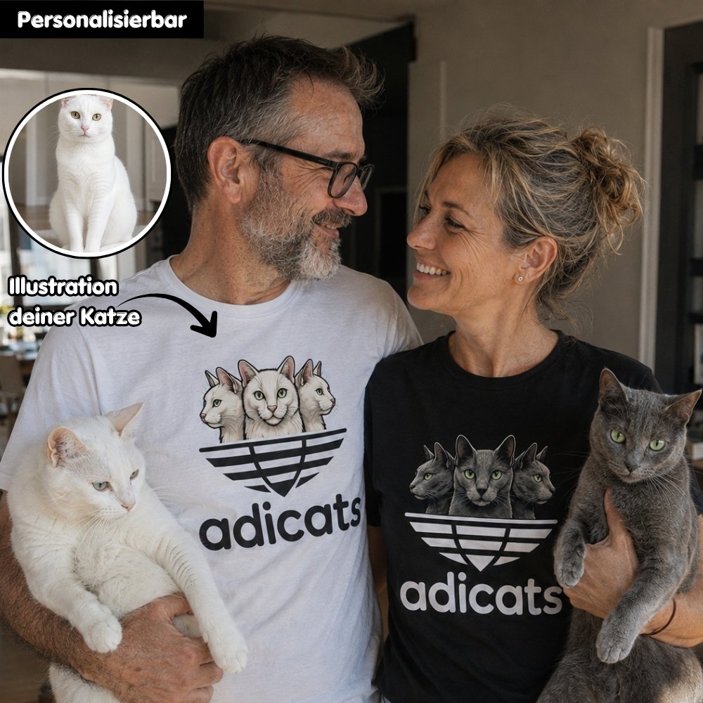 Personalisiertes Shirt - "Adicats"